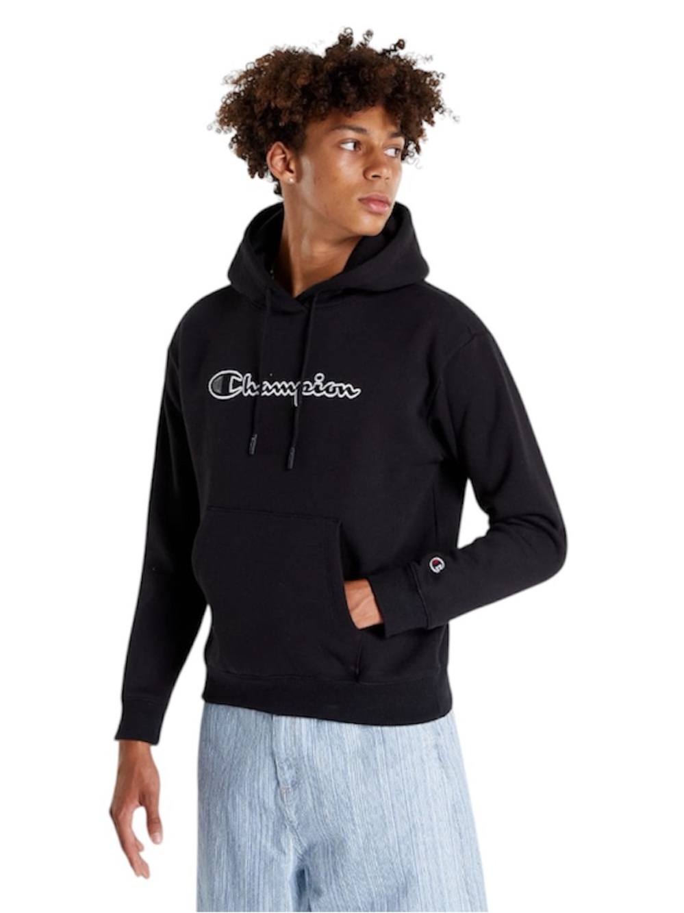 Champion Black Men’s Hoodie 🖤